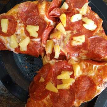 Pizza Factory - Mini Pepperoni & Pineapple...with lots of toppings! - Pizza Near Me - Show Low, Arizona