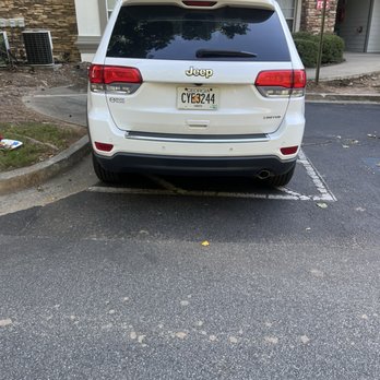 Preston Pointe at Windermere - ramp to get to a handicap space if it was occupied that should say enough and they don't enforce it here. - Apartments Near Me - Cumming, Georgia Preston Pointe at Windermere - ramp to get to a handicap space if it was occupied that should say enough and they don't enforce it here. - Apartments Near Me - Cumming, Georgia