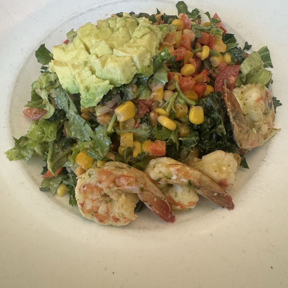 Vinaigrette - Omega with Shrimp - Salad Near Me - Austin, Texas Vinaigrette - Omega with Shrimp - Salad Near Me - Austin, Texas