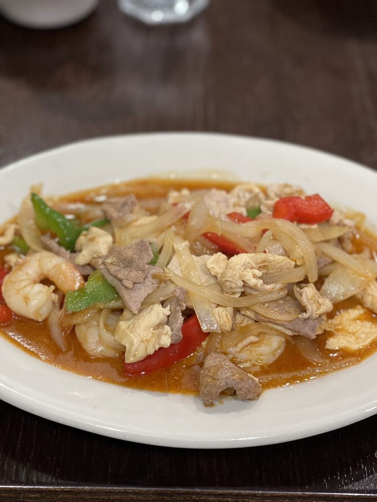 Food from Silver Dish Thai Cuisine