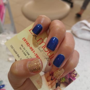 L'Amour Nails Spa - Magical nautical manicure - Nail Salons Near Me - Tujunga, California