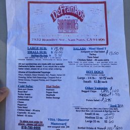 Menu November 2022