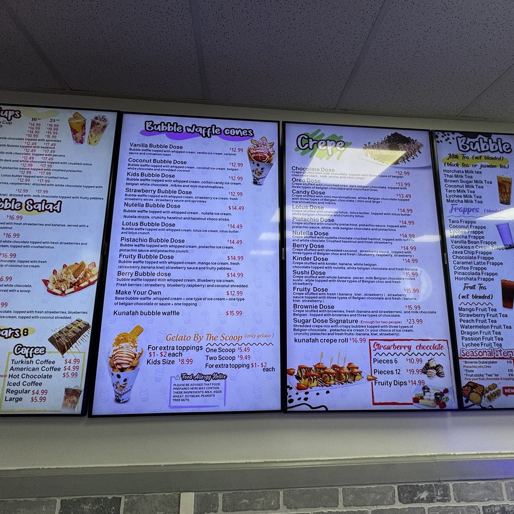 Sugar Dose - Menu options - Desserts Near Me - Lombard, Illinois Sugar Dose - Menu options - Desserts Near Me - Lombard, Illinois