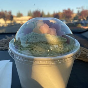 Ice Monster - Green Tea Shaved Snow with Mochi Bites - Juice Bars & Smoothies Near Me - Walnut Creek, California Ice Monster - Green Tea Shaved Snow with Mochi Bites - Juice Bars & Smoothies Near Me - Walnut Creek, California