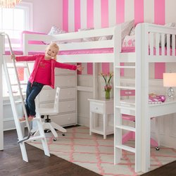Bedrooms - At Bedrooms you can find different options for your kids' rooms, with desks, storage or trundles and so much more.