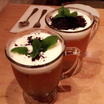 Prince Tea House - Potted foam jasmine green tea - Desserts Near Me - Brooklyn, New York
