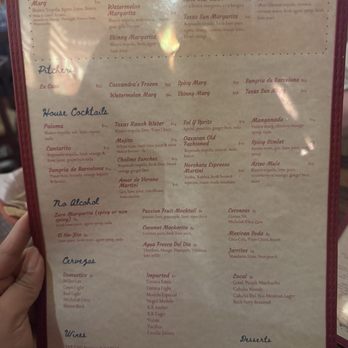 De Nada - Drink menu - Mexican Near Me - Birmingham, Alabama De Nada - Drink menu - Mexican Near Me - Birmingham, Alabama
