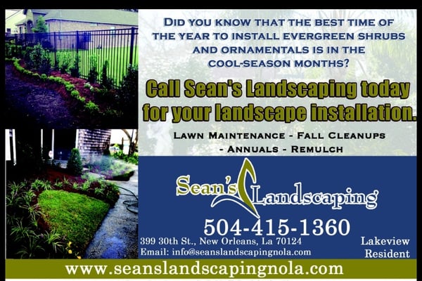 Sean's Landscaping by null