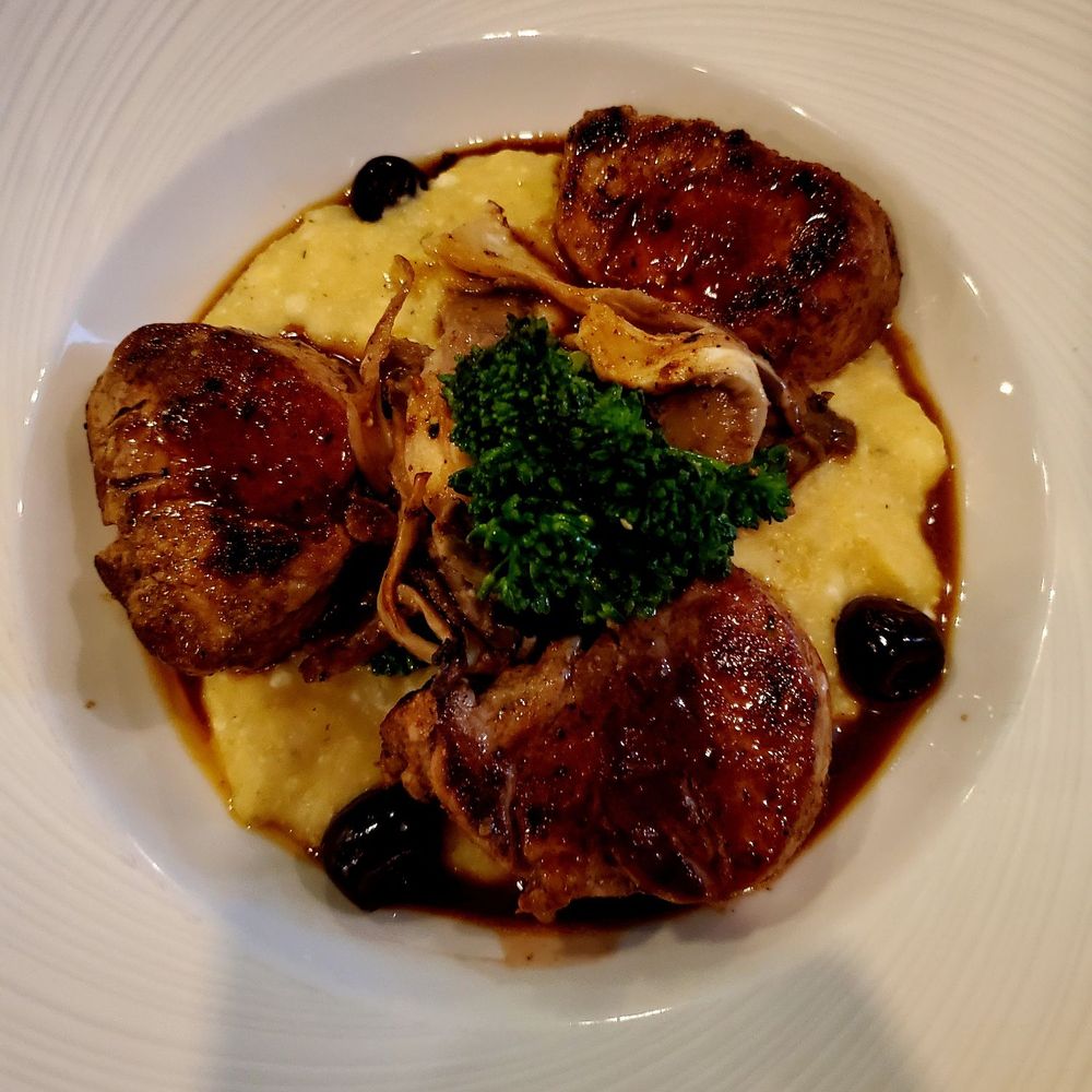 The Chapman - Pork Tenderloin & Polenta Amarena - Lounges Near Me - Winter Park, Florida