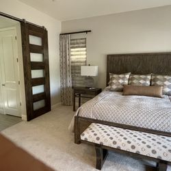 Dorleg Creations - Custom Barn Door & Custom Bench