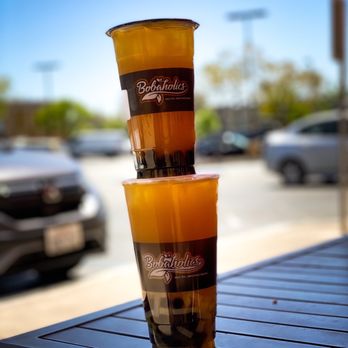 Bobaholics - Some sort of passion fruit beverages. Quite refreshing! Full of Black Ballz! :D - Bubble Tea Near Me - San Jose, California Bobaholics - Some sort of passion fruit beverages. Quite refreshing! Full of Black Ballz! :D - Bubble Tea Near Me - San Jose, California