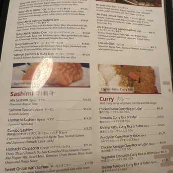 Teishoku - Menu - Japanese Near Me - Honolulu, Hawaii