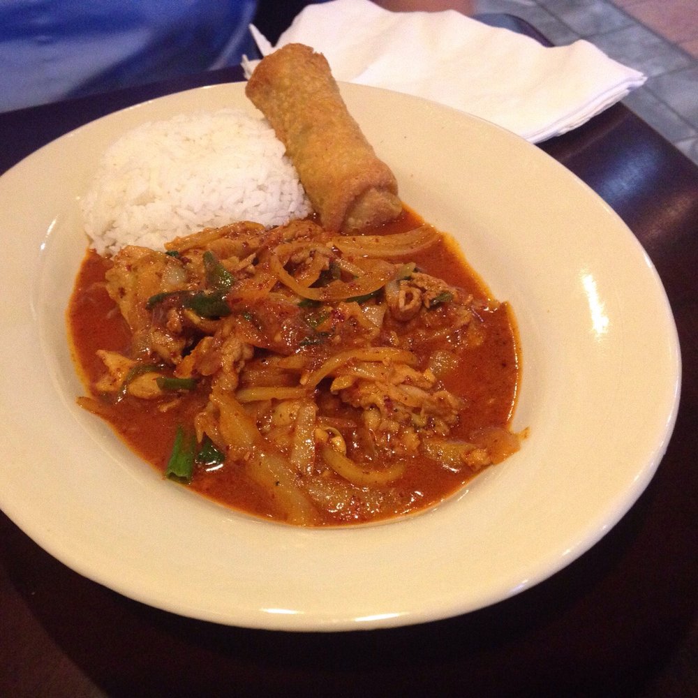 Chopsticks - Korean spicy pork. It's okay but Would not get again. - Chinese Near Me - Tulsa, Oklahoma Chopsticks - Korean spicy pork. It's okay but Would not get again. - Chinese Near Me - Tulsa, Oklahoma