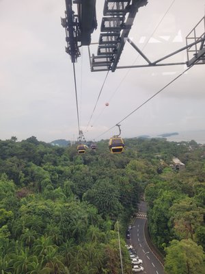 Singapore Cable Car by null