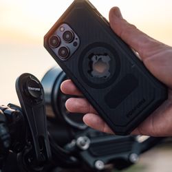 Rokform - Rock-solid and easy to install, the Rokform Motorcycle Handlebar Mount keeps your phone secure and accessible on any ride.