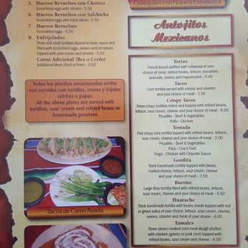 Restaurant Mexico Garibaldi - Menu - Mexican Near Me - Providence, Rhode Island