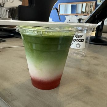 Good Coffee - Iced strawberry oat matcha - Coffee & Tea Near Me - Gardena, California Good Coffee - Iced strawberry oat matcha - Coffee & Tea Near Me - Gardena, California