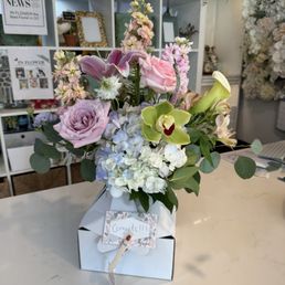 Last bouquet on display!