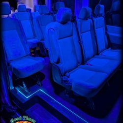Professional and party bus style light to suit the mood!