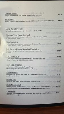 Menu photo 6 Lakeside Hideaway Rockaway Beach, OR