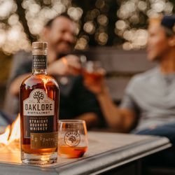 Oaklore Distilling - Relax by the fire and cheers to friends with the best small batch North Carolina Bourbon.