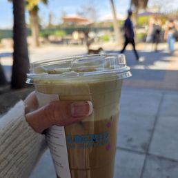 Pistakio cream latte Pistakio cream latte