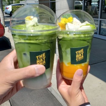 Sing Tong Thai Cuisine - Cloud matcha lover (left), cloud matcha mango (right) - Thai Near Me - Renton, Washington