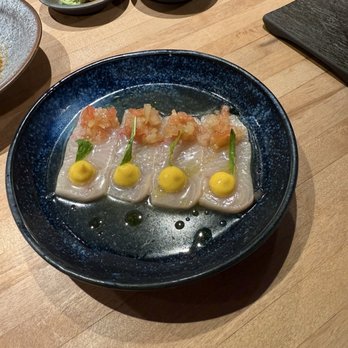 Handies Douzo - Yellowtail carpaccio - Japanese Near Me - Houston, Texas Handies Douzo - Yellowtail carpaccio - Japanese Near Me - Houston, Texas