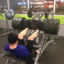 Blink Fitness - Sheepshead Bay - 900lb leg press @blinkfitness. It's a up and coming gym and all the equipment is up too date and new