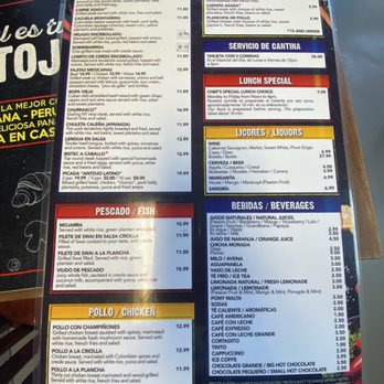 Antojo Latino - Menu - Colombian Near Me - Royal Palm Beach, Florida