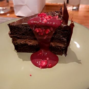 Saffron NOLA - Chocolate cake - Indian Near Me - New Orleans, Louisiana Saffron NOLA - Chocolate cake - Indian Near Me - New Orleans, Louisiana
