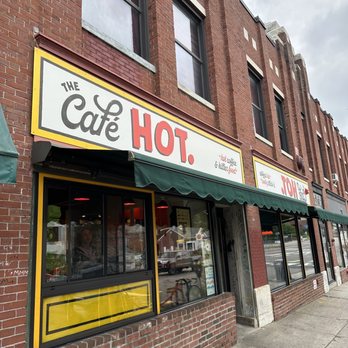The Cafe Hot - the front of the building - Breakfast & Brunch Near Me - Burlington, Vermont The Cafe Hot - the front of the building - Breakfast & Brunch Near Me - Burlington, Vermont