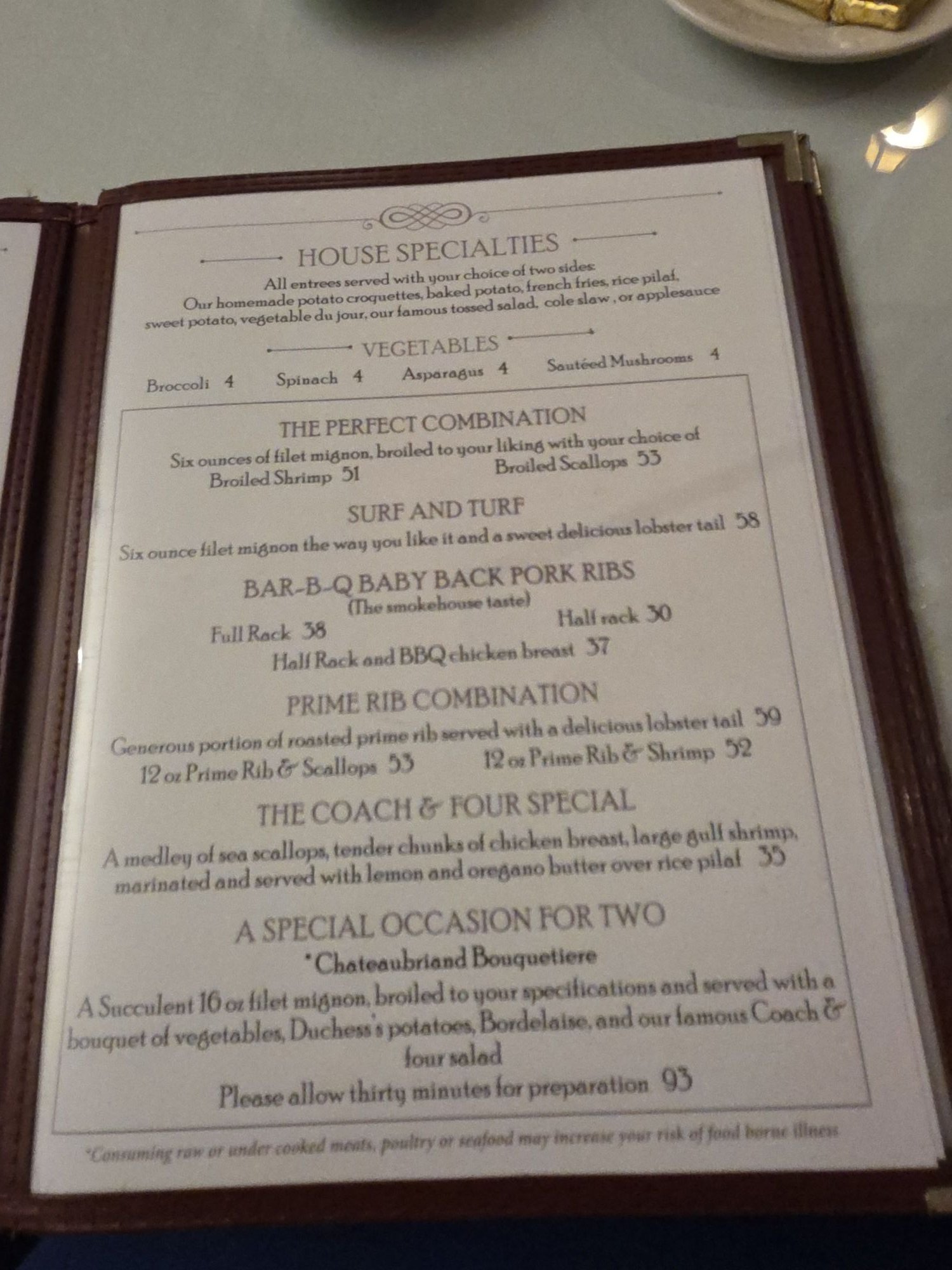 Coach & Four - menu - American Near Me - Roanoke, Virginia Coach & Four - menu - American Near Me - Roanoke, Virginia