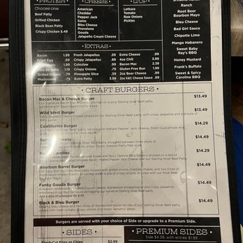 Keg & Cow - Burger menu - American Near Me - Cape Coral, Florida