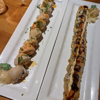 Umi Sake House - Left: Jaguar roll Right: crunchy seattle - Sushi Bars Near Me - Seattle, Washington Umi Sake House - Left: Jaguar roll Right: crunchy seattle - Sushi Bars Near Me - Seattle, Washington