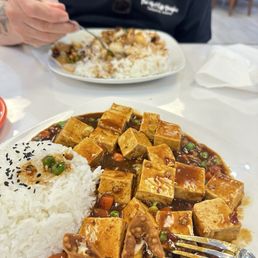 Mapo spicy tofu
