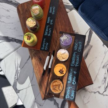 Fresh Cups - Apple Pie Matcha Latte MarieFlower Pumpkin Star Matcha Latte Blackberry Pecan Matcha Latte - Coffee & Tea Near Me - Bothell, Washington