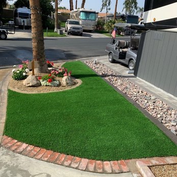 Purchase Green Artificial Grass - RV lot - Landscaping Near Me - Palm Desert, California Purchase Green Artificial Grass - RV lot - Landscaping Near Me - Palm Desert, California