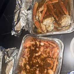 Moruss Seafood & Crab House - 3 pounds of shrimp and 3 pounds of crab legs