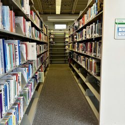 Mercer County Library - Nonfiction section.
