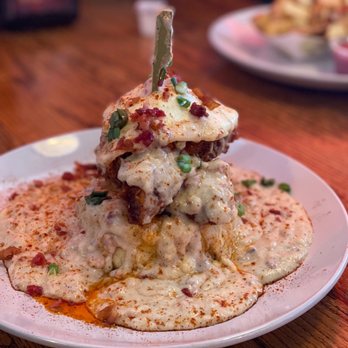 The Howlin Bird - Nashville Style Chicken 'N Biscuit 'N Gravy Stack! - Chicken Shop Near Me - North Canton, Ohio The Howlin Bird - Nashville Style Chicken 'N Biscuit 'N Gravy Stack! - Chicken Shop Near Me - North Canton, Ohio