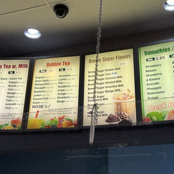 Fruity Bubble -Holyoke - menu - Bubble Tea Near Me - Holyoke, Massachusetts