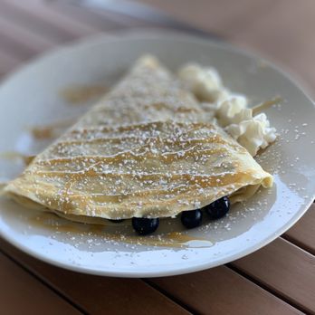 Café Ciboulette - Blueberries and Lemon Curd Crepe - Coffee & Tea Near Me - Denver, Colorado Café Ciboulette - Blueberries and Lemon Curd Crepe - Coffee & Tea Near Me - Denver, Colorado
