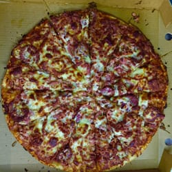 Sea Land Pizza & Seafood - Meat Lovers pizza.