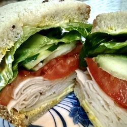 Scoops - Scoops makes delicious sandwiches... my favorite is their turkey with pepper jack on rye!