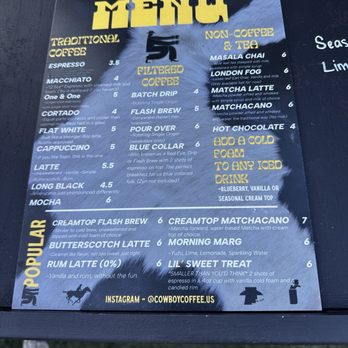 Cowboy Coffee - Menu - Coffee & Tea Near Me - Sunnyvale, California Cowboy Coffee - Menu - Coffee & Tea Near Me - Sunnyvale, California