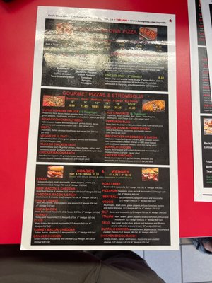 Menu photo 2 Fox's Pizza Den Rayville, LA Menu photo 2 Fox's Pizza Den Rayville, LA