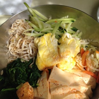 Bell's Diner - Bibimbap with tofu and brown rice. It's an experience! - Diners Near Me - Ann Arbor, Michigan