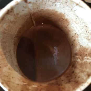 Fergbaker - Half gone hot chocolate. So thick and rich, tastes just like a melted chocolate bar! - Bakeries Near Me - Queenstown, OTA