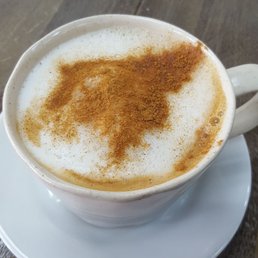 Cappuccino ~$3 with oat milk +$1